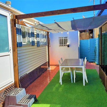 Mobil Home en Camping de la Manga Bagian luar foto