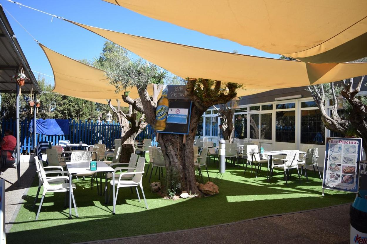 Mobil Home en Camping de la Manga Bagian luar foto